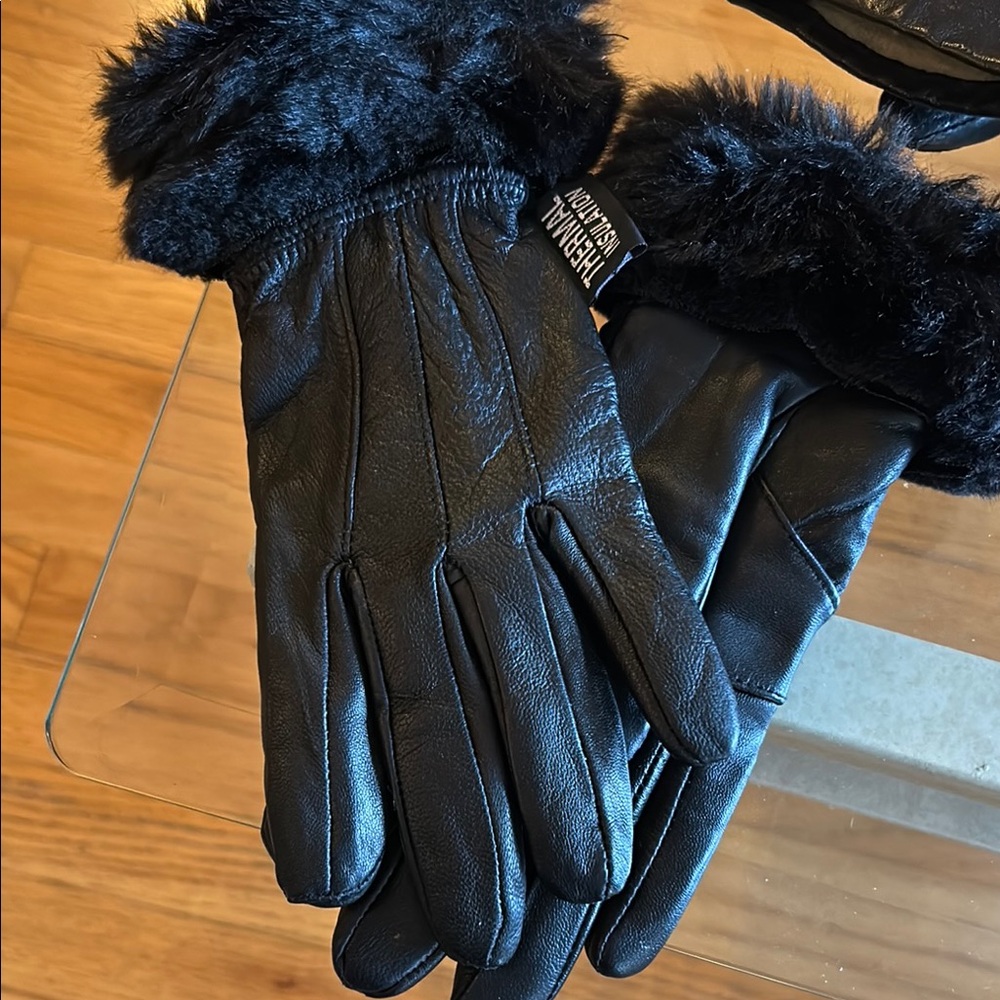 Black Size x small leather